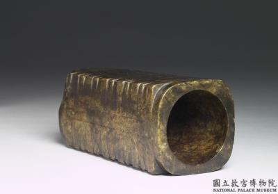 图片[2]-Jade cong tube, late Liangzhu culture-China Archive